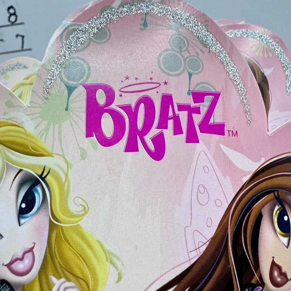 6 Bratz birthday hats girls with‎ sparkle crowns tiaras